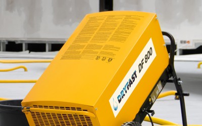 Can dehumidifiers/construction dryers cause damage to fresh building materials?