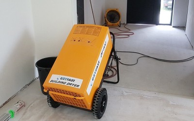 The dangers of using construction dryers and dehumidifiers at high temperatures